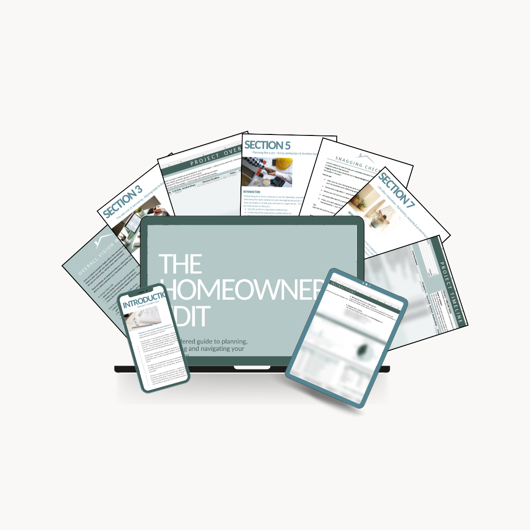 The Homeowner's Edit Guide - Full Edition (Guide + Toolkit)