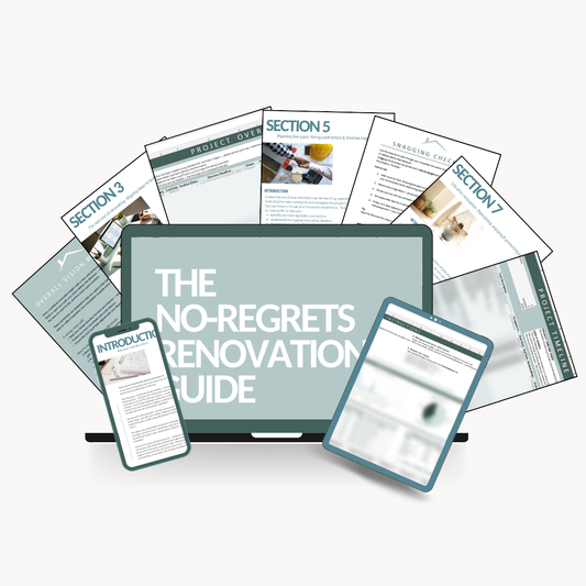 The No-Regrets Renovation Guide – Full Edition (eBook + Toolkit)