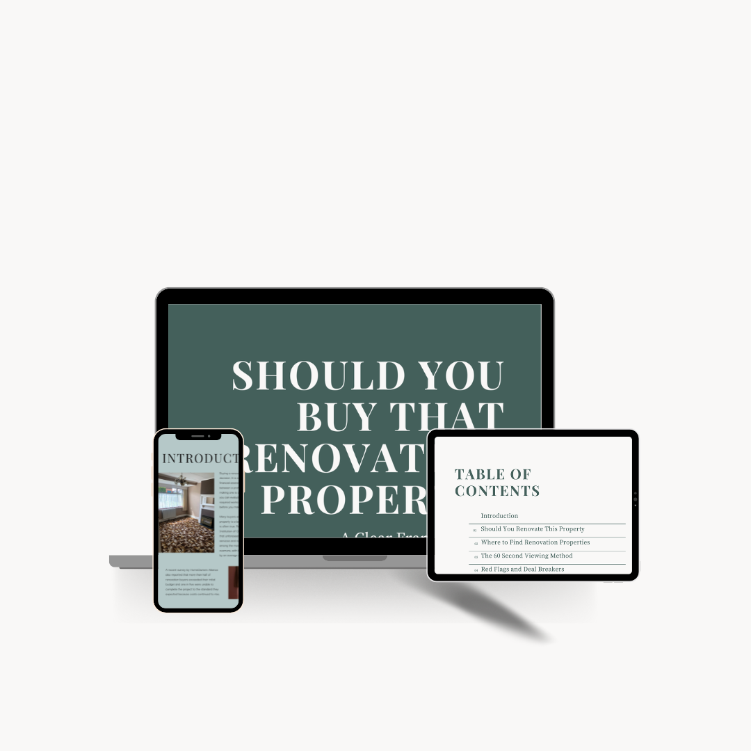 Before You Buy a Renovation Property